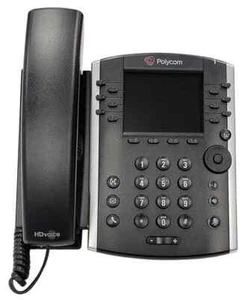 GEBRAUCHT - Polycom VVX 411 12 Leitungen VoIP Tischtelefon - Bild 1 von 1