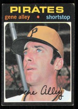 1971 Topps #416 Gene Alley - - - 