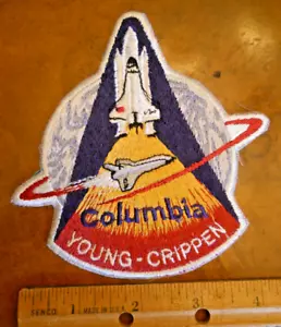 NASA 4" STS-1 FIRST SPACE SHUTTLE ORBITAL FLIGHT MISSION PATCH, NEW - Picture 1 of 3