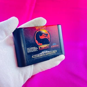 Mortal Kombat gioco per Sega Mega Drive solo cartuccia pal funzionante - Imagen 1 de 4