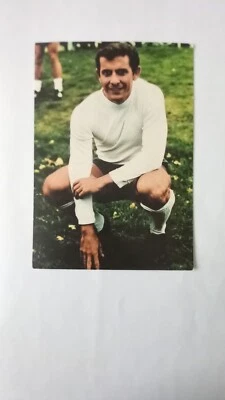 Alan Mullery Tottenham Hotspur & England 1970 German Bergmann-Verlag WC Card - Image 1 of 2