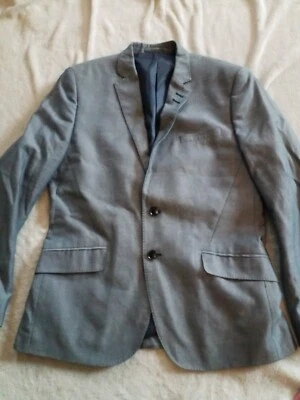 Chaqueta Blazer Traje Maxim & Maxim Azul Para Hombre con Parches en el Codo Talla 50.  HC Foto 1 de 4