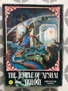Temple Of Apshai Trilogy For Commodore 64. Boxed. Untested - Photo 1/5