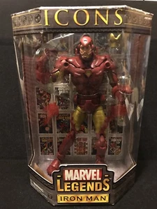 MARVEL LEGENDS ICONS 12" ACTION FIGURE IRON MAN VARIANT TOYBIZ 2006 - Picture 1 of 6