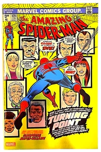 AMAZING SPIDER-MAN #121 FOIL FACSIMILE JOHN ROMITA SR EXCLUSIVE VARIANT 2023 NM - Picture 1 of 1