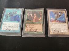 Cease-Fire, Ana Disciple, Immobilizing Ink. All signed by Darrell Richie