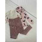 Zara Kids Headquarters & Dunnes Stores Girls Pink Hoodie Sweater Pants SET Sz 6