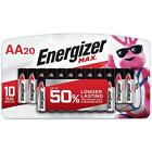Energizer AA Batteries Max Double A Battery Alkaline 20 Count