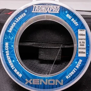 Tronixpro Xenon Shock Leader Fishing Line 100m Spools - Picture 1 of 7