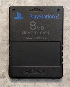 Official OEM Sony Playstation 2 PS2 8MB Magicgate Memory Card SCPH-10020 LOOK!!! - Picture 1 of 2