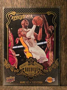 2008-09 Upper Deck MVP Kobe MVP #KB42 Kobe Bryant WITH LEBRON JAMES LAKERS SP - Picture 1 of 2
