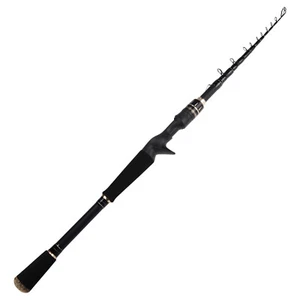 KastKing BlackHawk II 24T Carbon Casting Fishing Rod Telescopic Rod - 7'1'' M - Picture 1 of 7