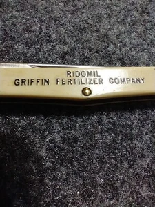 Vintage Schrade SS 700 Griffin Fertilizer Co. Ridomil Melon Knife *Florida Co.* - Picture 1 of 10