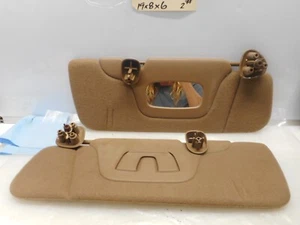 2000 CHEVROLET SILVERADO 1500 Z71 EXT CAB SHORT BED SUNVISORS PAIR - Bild 1 von 5