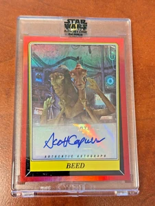 Scott Capurro como Beed Star Wars Signature Series Automático - Imagen 1 de 6