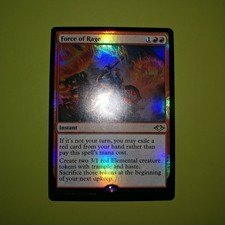 FOIL Force of Rage x1 Modern Horizons 1x Magic the Gathering MTG
