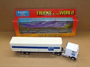 ERTL TRUCKS OF THE WORLD FORD CL-9000 WITH VAN - FORD POWER EQUIPMENT ~ #1452 - Picture 1 of 4