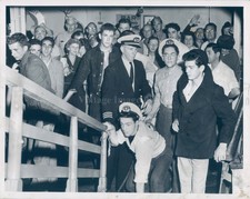 1952 Photo Pilgrim Belle Ship Exursion Nantasket Passengers Transportation 7x9