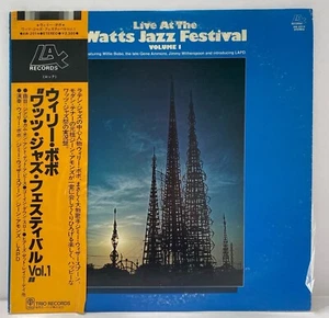 Willie Bobo / Live At The Watts Jazz Festival OBI PROMO! - Japan Vinyl - AW-2014 - Picture 1 of 5