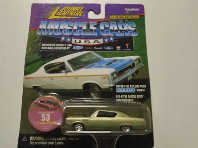 AMC REBEL 1970 THE MACHINE MUSCLE CARS USA 1:64 JOHNNY LIGHTNING - Immagine 1 di 3