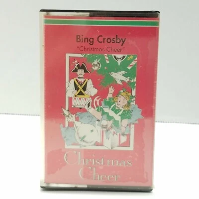 VTG RARE! Bing Crosby Christmas Cheer Cassette Tape Rudolph Silver Bells Santa - Image 1 of 3