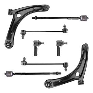 Front Lower Control Arms Sway Bars Tie Rods Kit for Mitsubishi Lancer Outlander - Picture 1 of 10