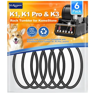 Rock Tumbler Belts Compatible with Komestone Rock Tumbler Model K1 & K1 Pro & K3 - Picture 1 of 7