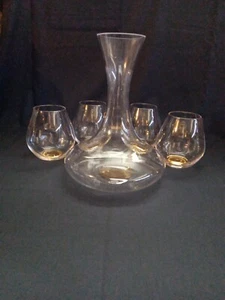 Zodax Decanter And Stemless Wine Glass Set - Picture 1 of 20