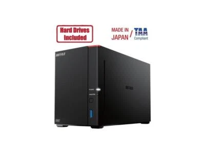 Buffalo LinkStation 720D 4TB Hard Drives Included Private Cloud (2 x 2TB, 2 Bay) - Image 1 of 4