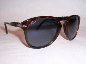 NUEVAS GAFAS DE SOL PERSOL PO 0714 24/S3 HABANA/AZUL POLARIZADAS 54mm 714 - Imagen 1 de 7