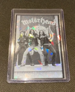 Motorhead B&W Custom Mini Poster Holofoil Prizm Trading Card - Picture 1 of 4