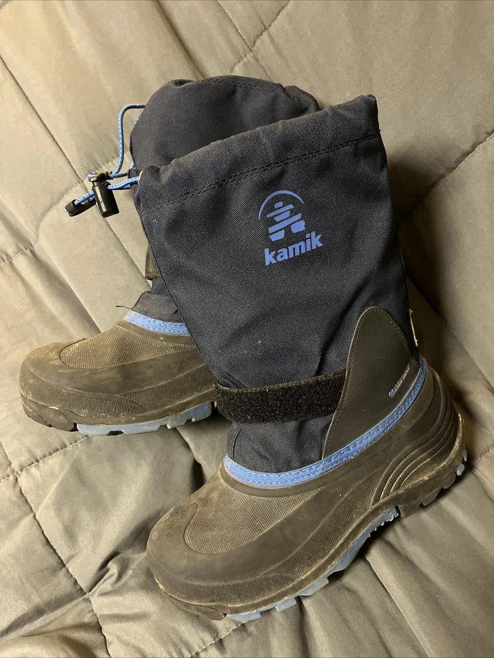 Bota de nieve Kamik para niños - talla 4, azul Foto 1 de 4