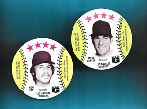 HIGH GRADE! BOTH! 1976 ISALY'S SWEET WILLIAM CEY/GARVEY LA DODGERS EXCEPTIONAL! - Picture 1 of 2