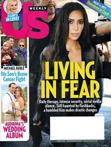 US WEEKLY November 21 2016 Kim Kardashian John Legend Ron Howard Olivia Culpo - Picture 1 of 3