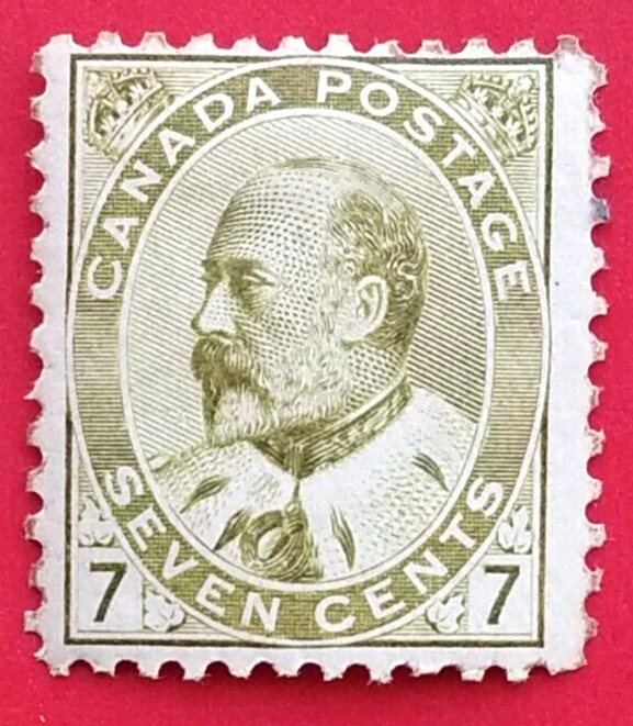 Canada Stamp 92 King Edward VII MH - Image 1 of 1