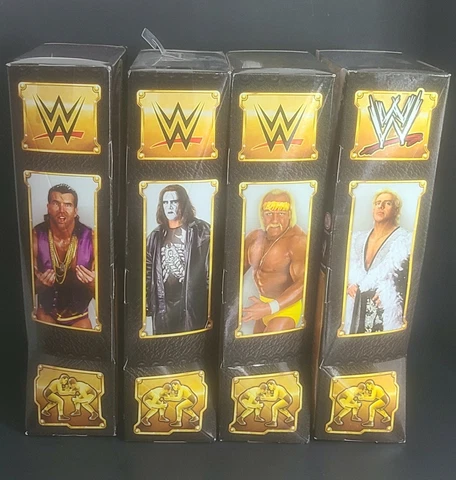 WWE Mattel Defining Moments Sting Razor Ramon Hulk HOGAN Ric FLAIR WCW AEW NEWW Cover