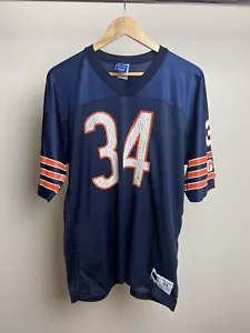 Vintage Chicago Bears Walter Payton #34 Adult Size 44 Blue Champion - Picture 1 of 10