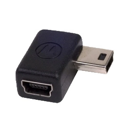 Motorola SKN6182 EMU MiniUSB Angle Adapter for SLVR L2 L6 L7 L7c / PEBL U6 - Image 1 of 1