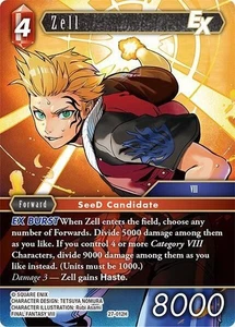Zell - 27-012H NM - Final Fantasy - Picture 1 of 1