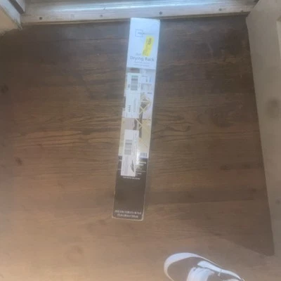 Mainstays Space-Saving Collapsible Bamboo Laundry Clothes Drying Rack - Image 1 of 2