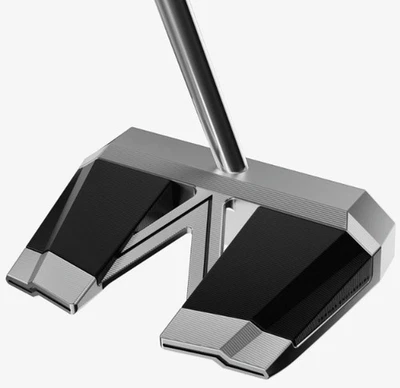 Vice Golf VGP02C Shadow Silver Milled Putter (Mallet, Center Shaft) 2025 NEW - Image 1 of 4