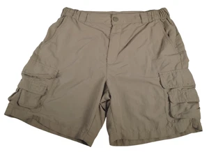 Outdoor Life Ripstop hellbraune Cargo Shorts Herren Gr. L Pattentasche Wandern - Bild 1 von 7
