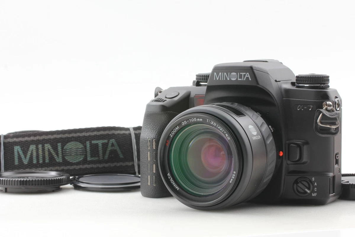 訳あり　MINOLTA α7 a7 Dynax Maxxum ミノルタ - 美品 Minolta ミノルタ Maxxum Dynax Alpha 7 α7 a-7 SLR Film Camera Body
