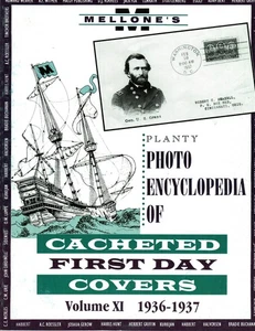 Mellone Planty Photo Encyclopedia First Day Covers 1936-37 Volume XI Bound 11 - Bild 1 von 2