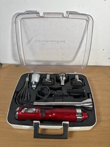 Kitchen aid Handmixer rot ungetestet Ladegerät fehlt - Bild 1 von 13