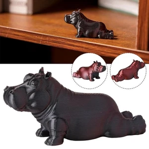Hippo Yoga Statue Meditation Hippo Office Home Decor Tabletop-Ornament☄ 丨UK - Picture 1 of 15