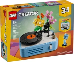 LEGO 3 en 1 Reproductor de Discos con Flores, Micrófono y Radio Set 31172 - NUEVO (S - Imagen 1 de 3