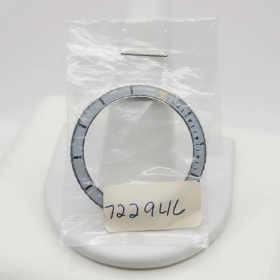 *Vintage* Bisel Zodiac Sea Wolf 7229416 - Gris con Triángulo Amarillo Nuevo de Lote Antiguo Foto 1 de 4