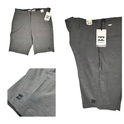 Billabong Hybrid Shorts Men’s 30 Crossfire X Submersibles Stretch Gray NEW ALT - Image 1 of 4