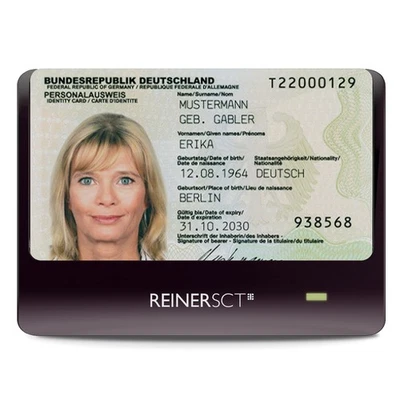 REINER SCT cyberJack RFID Chip-Kartenleser basis   Für den neuen Personalausweis - Bild 1 von 4